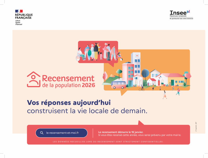 Le recensement INSEE